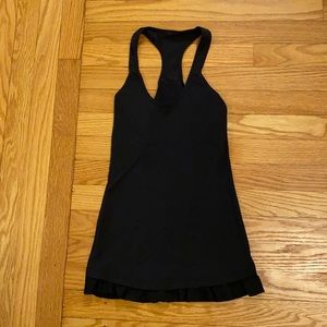Lululemon Black Tank Top, Size 2